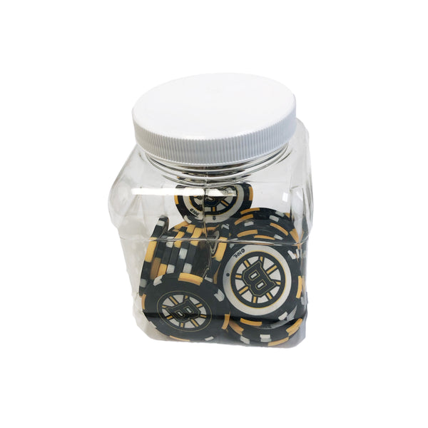 25 NHL Poker Chips Boston Bruins