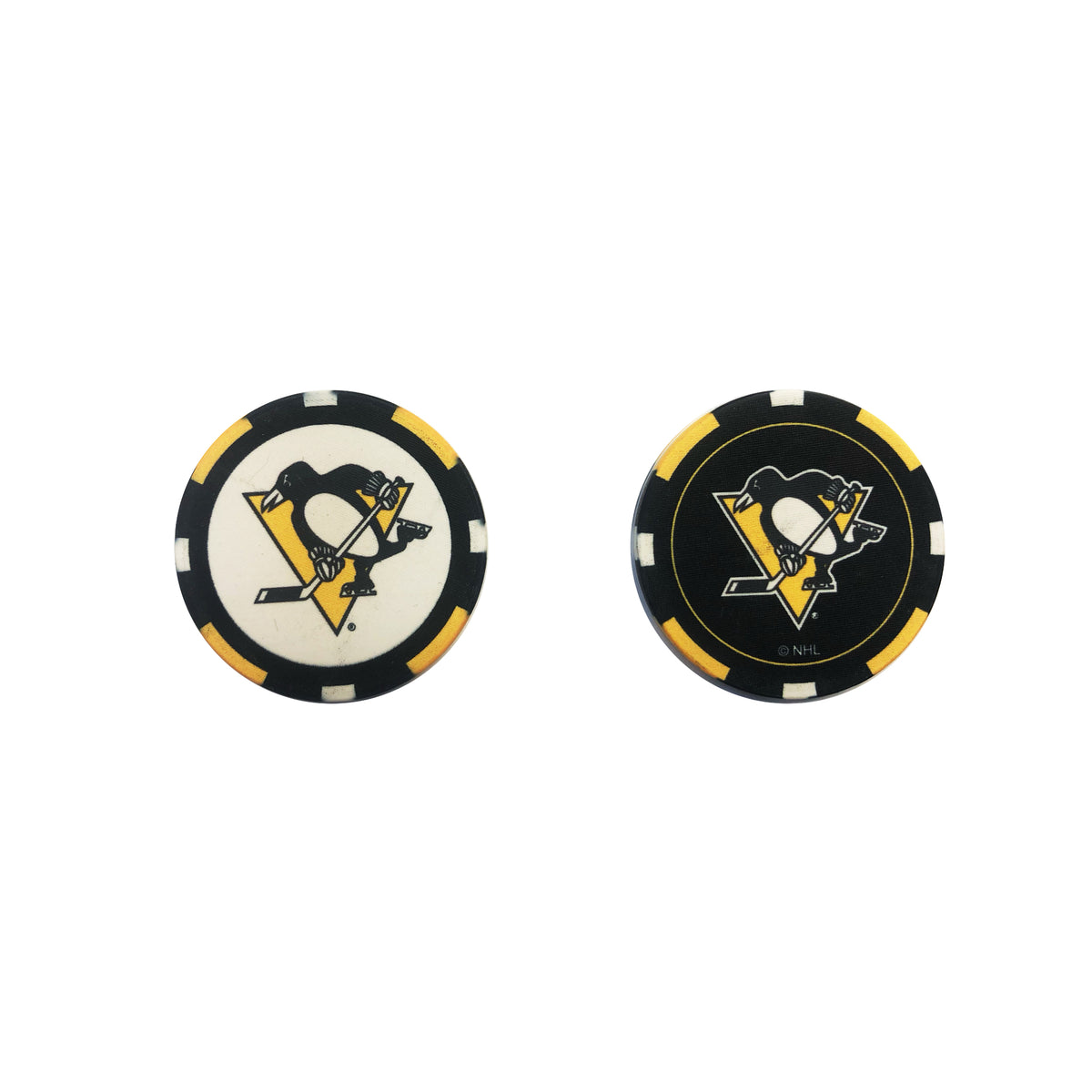 25 NHL Poker Chips Pittsburgh Penguins