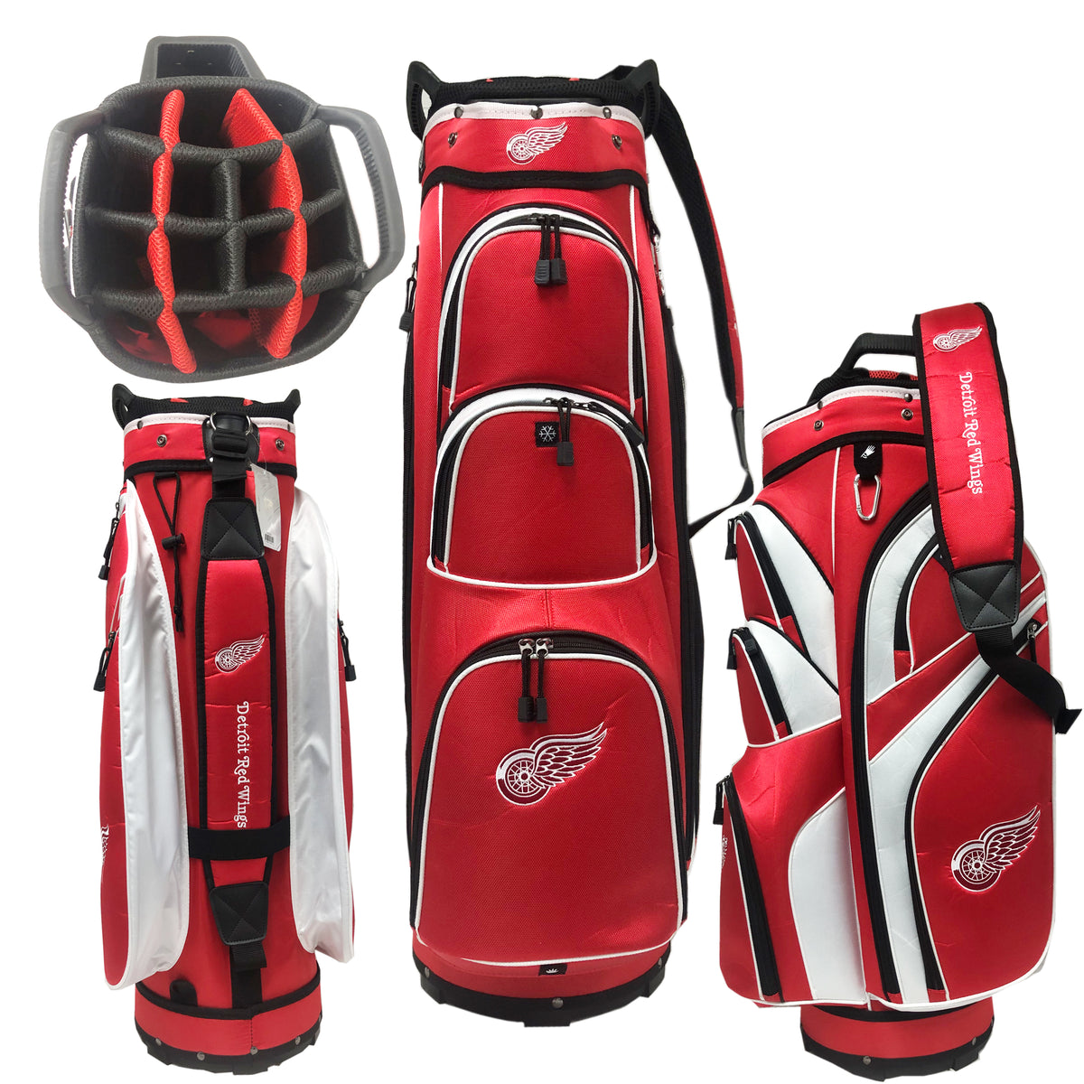 NHL Golf Cart Bag Detroit Red Wings