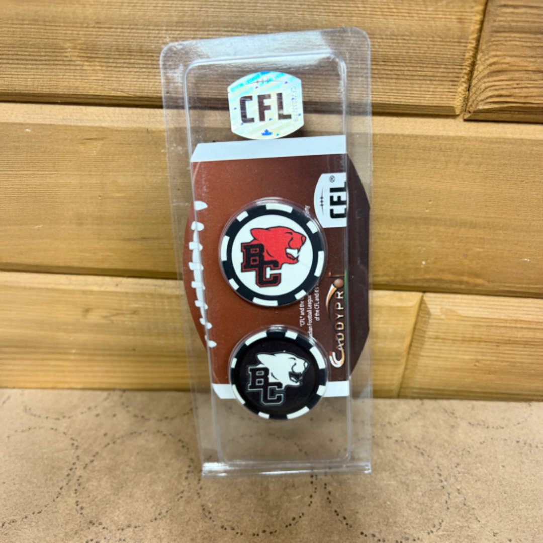 BC Lions Poker Chip Ball Markers (2-Pack)