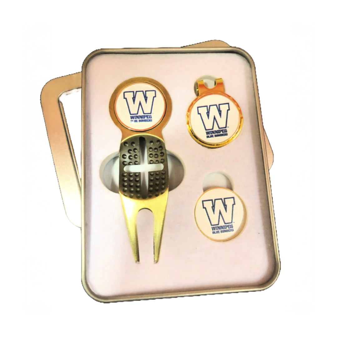 Small Gift Tin Set Winnipeg Blue Bombers