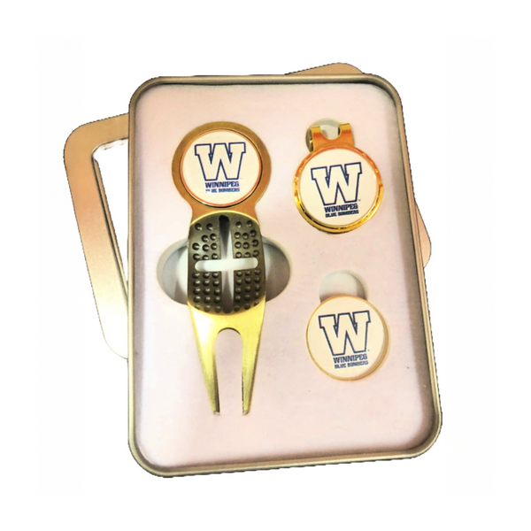 Small Gift Tin Set Winnipeg Blue Bombers