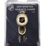 Brass Divot Tool w/Ball Marker NHL Shield