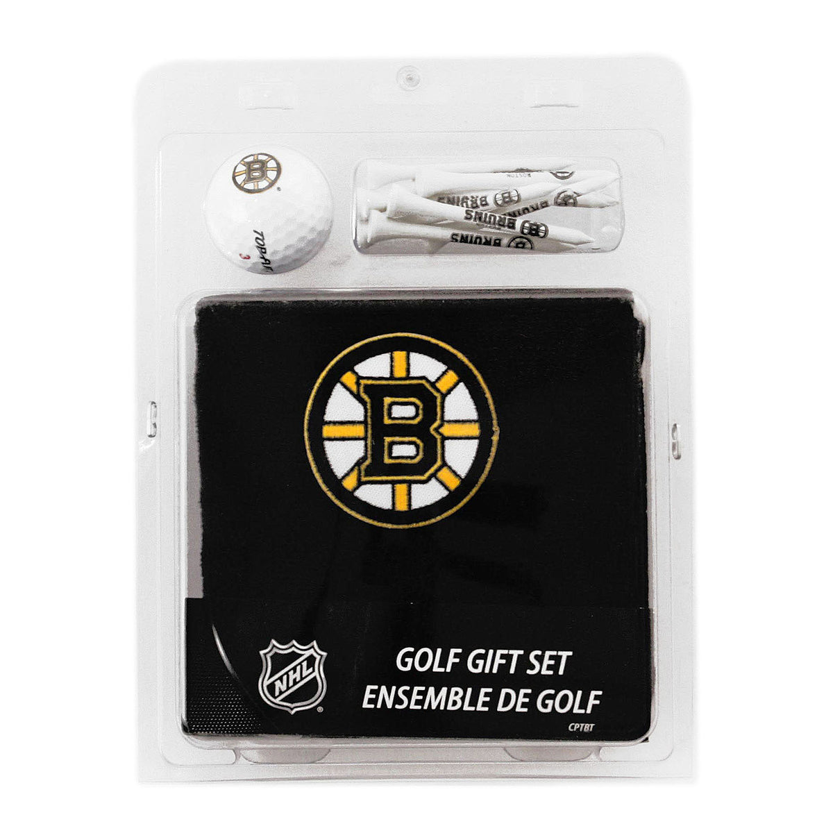 Towel, Ball, Tees Gift Set Boston Bruins