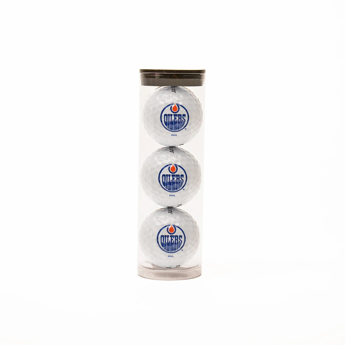 3 Ball Tube - Edmonton Oilers (White)