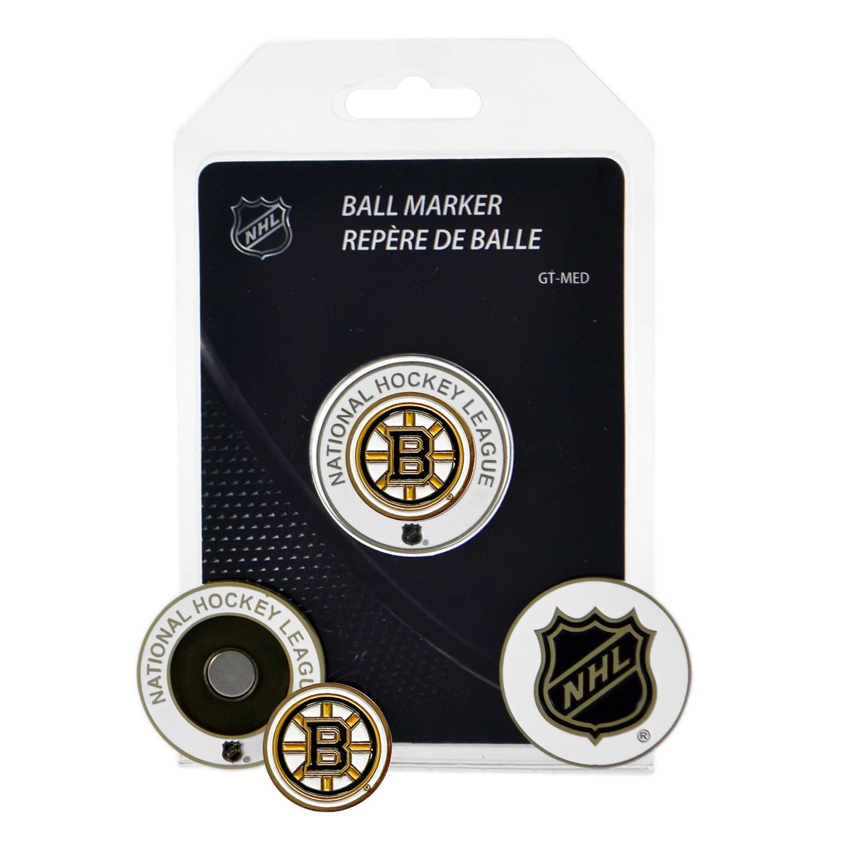 NHL Medallion w/Ball Marker Boston Bruins