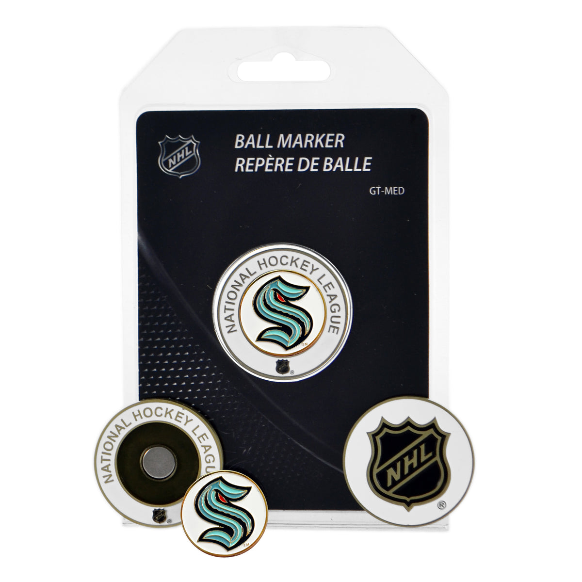 NHL Medallion w/Ball Marker Seattle Krakens