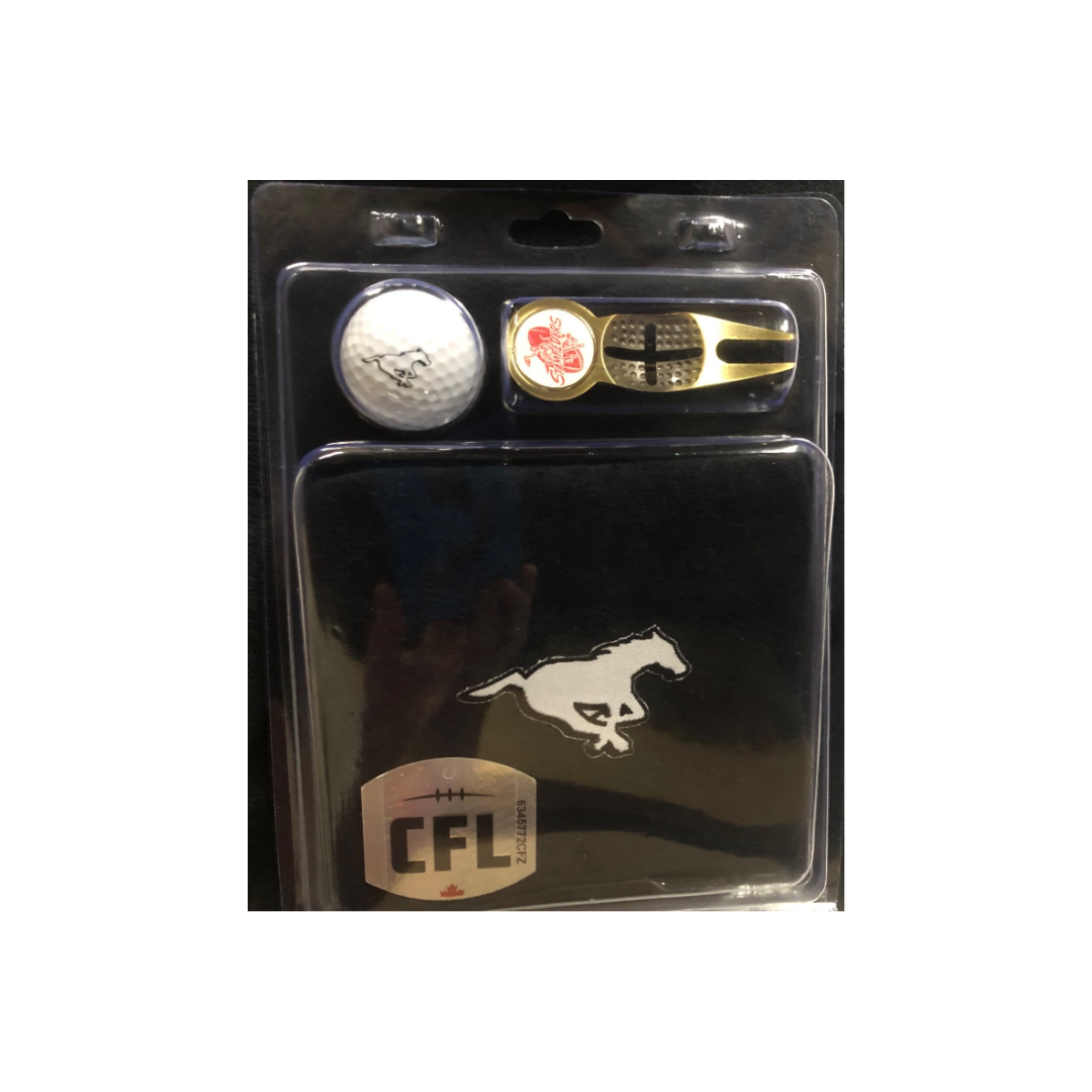 Calgary Stampeders 4 Piece Golf Gift Set