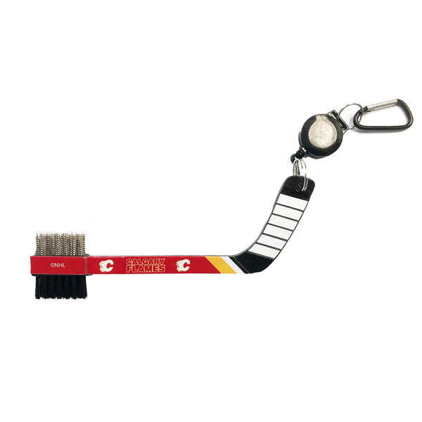 Calgary Flames Hockey Stick Brush