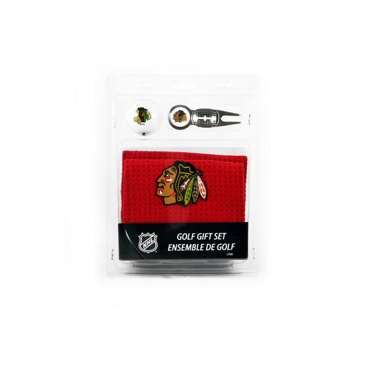 Chicago Blackhawks 4 Piece Golf Gift Set