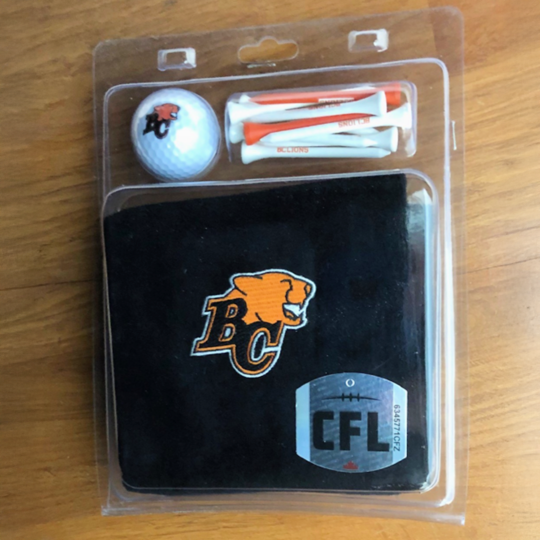 Towel, Ball, Tees Gift Set BC Lions